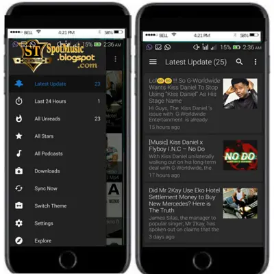 Spotmusic android App screenshot 0