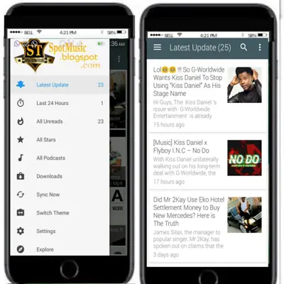 Spotmusic android App screenshot 1